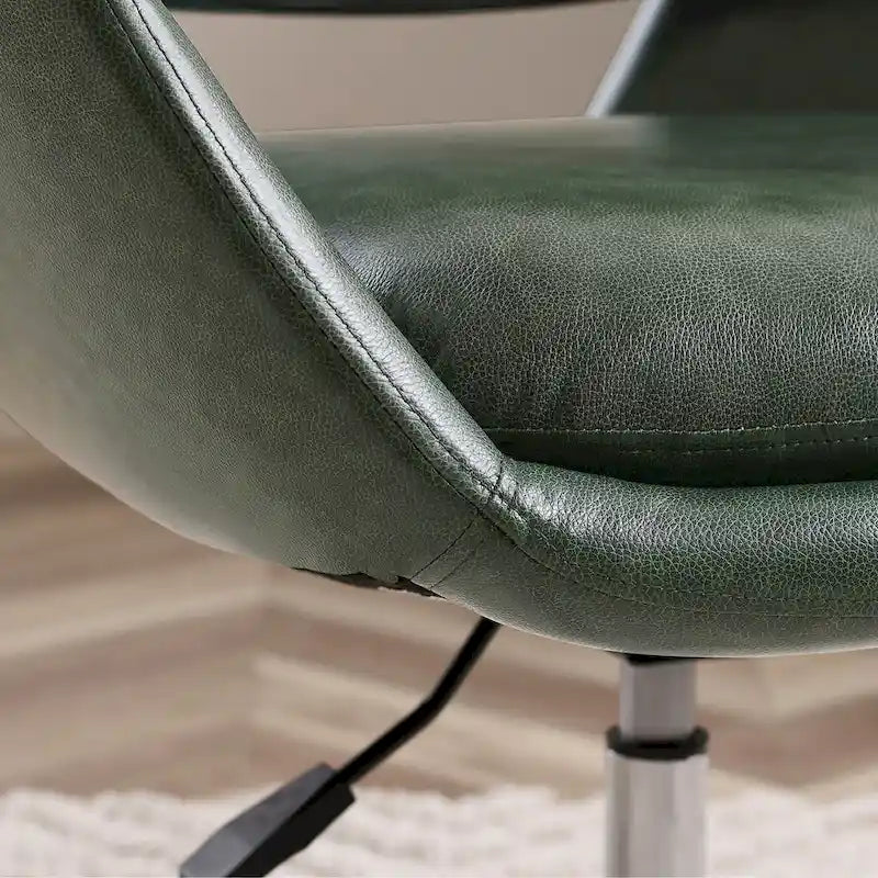 Art Leon Modern Swivel & Adjustable Home Office Accent Arm Chair