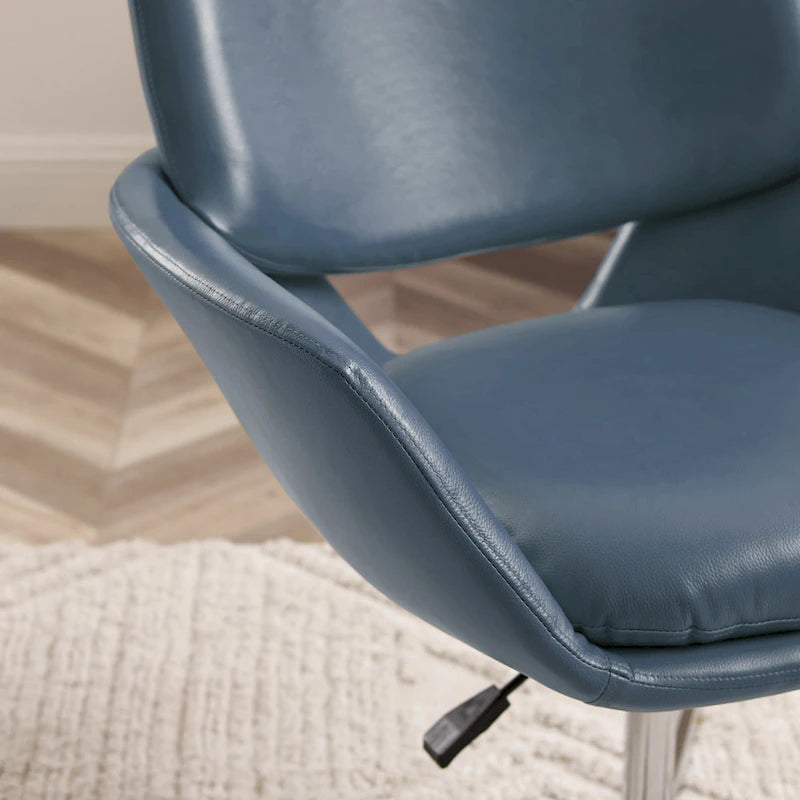 Art Leon Modern Swivel & Adjustable Home Office Accent Arm Chair