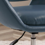 Art Leon Modern Swivel & Adjustable Home Office Accent Arm Chair