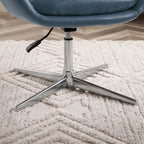 Art Leon Modern Swivel & Adjustable Home Office Accent Arm Chair