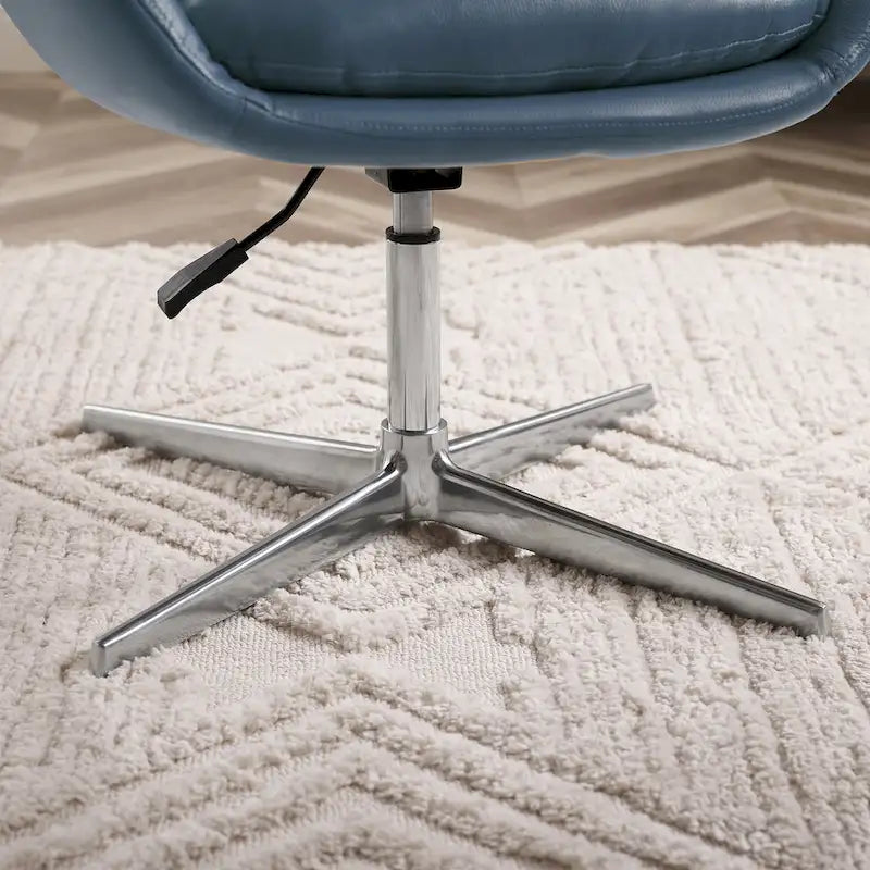 Art Leon Modern Swivel & Adjustable Home Office Accent Arm Chair