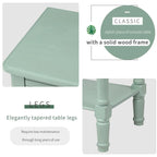 Narrow table, rustic entrance table, slim sofa table, three storage drawers and bottom shelf