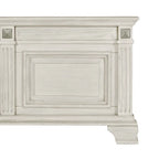 Roundhill Furniture Renova Distressed Parchment Wood Panel Bed