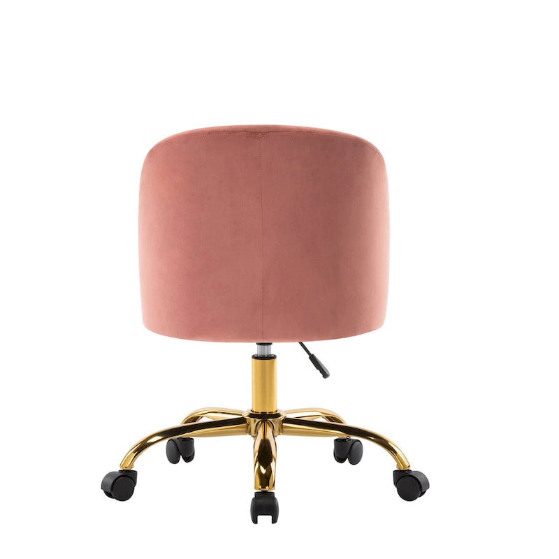 Porthos Home Louie Armless Velvet Desk Chairs