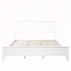 Solid Wood Queen Platform Bed