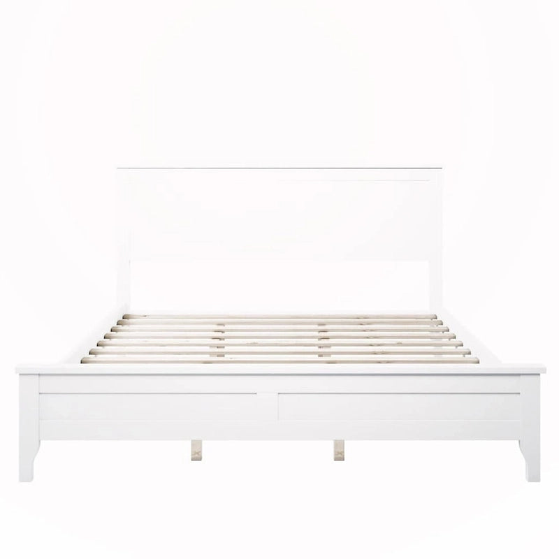 Solid Wood Queen Platform Bed
