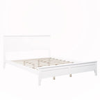 Solid Wood Queen Platform Bed
