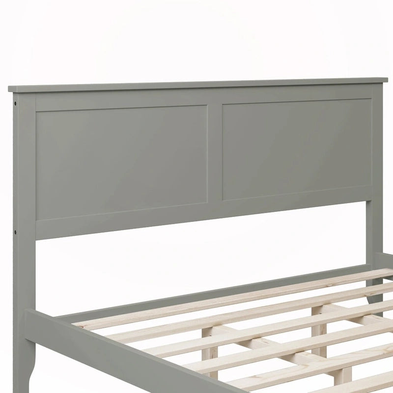 Solid Wood Queen Platform Bed