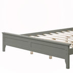 Solid Wood Queen Platform Bed