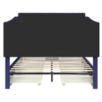 Furniture of America Chapla Art Deco Upholstered 4-drawer Platform Storage Bed