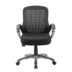 Boss Ribbed High Back Mesh Chair