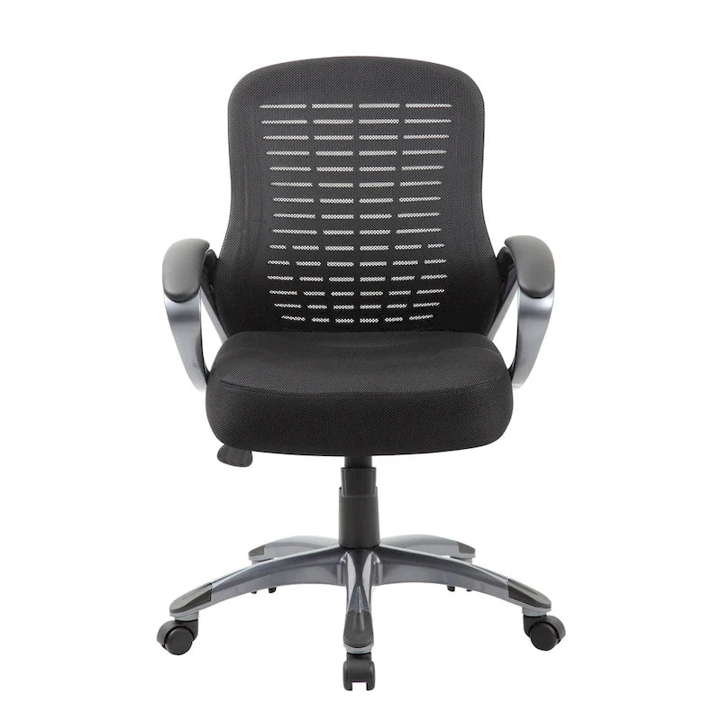 Boss Ribbed High Back Mesh Chair