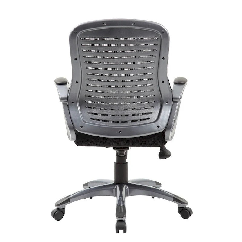 Boss Ribbed High Back Mesh Chair