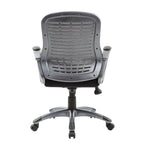 Boss Ribbed High Back Mesh Chair