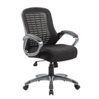 Boss Ribbed High Back Mesh Chair
