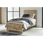 Signature Design by Ashley Hyanna Tan Brown Panel Bed