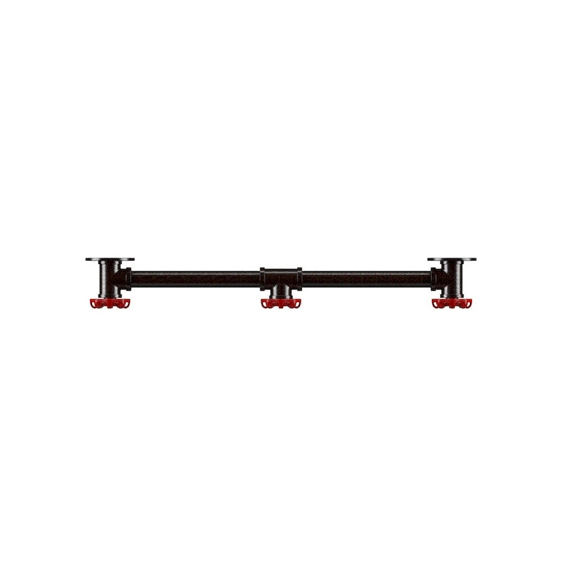 Cambria Industrial Sand Black Wall Coat Rack by Furniture of America