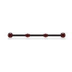 Cambria Industrial Sand Black Wall Coat Rack by Furniture of America