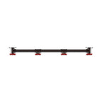 Cambria Industrial Sand Black Wall Coat Rack by Furniture of America