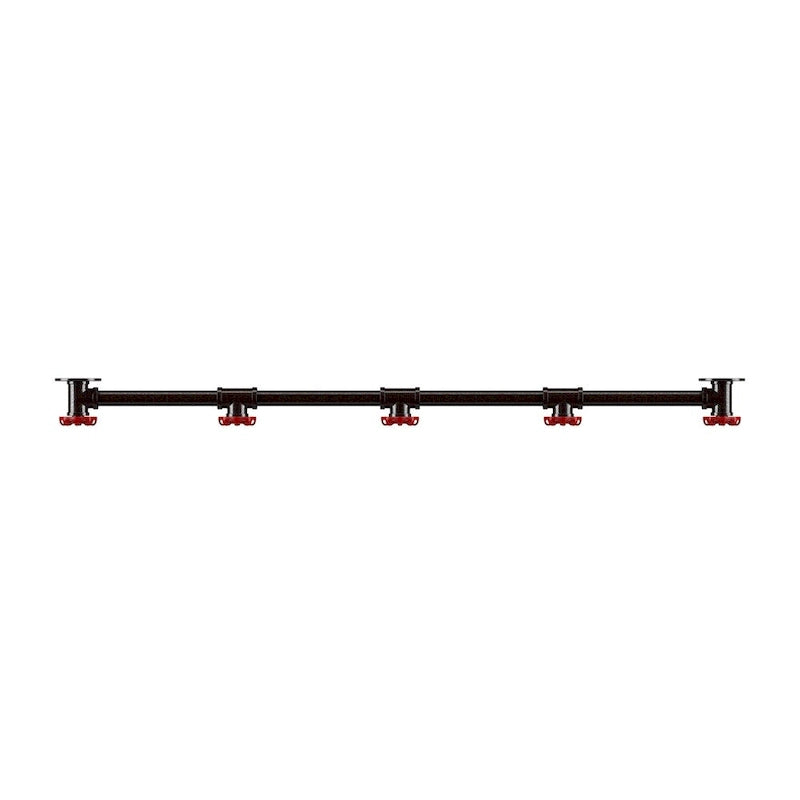 Cambria Industrial Sand Black Wall Coat Rack by Furniture of America