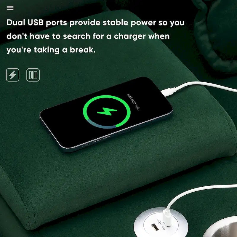 [VIDEO provided][New]123*55  Modern U-shaped Sofa with Console,Cupholders and USB Ports,6-seat Upholstered Symmetrical Indoor Fu