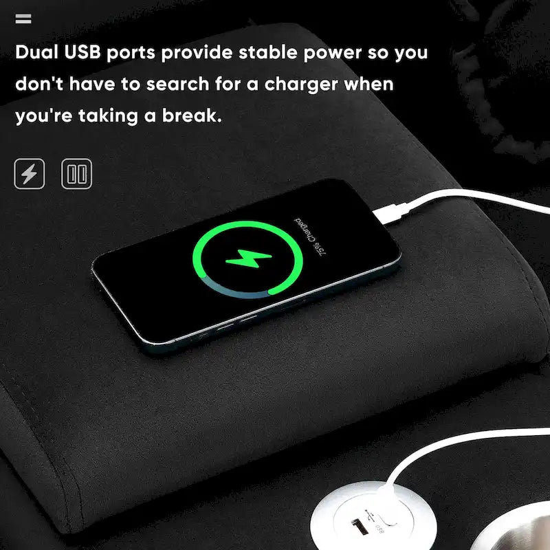 [VIDEO provided][New]123*55  Modern U-shaped Sofa with Console,Cupholders and USB Ports,6-seat Upholstered Symmetrical Indoor Fu