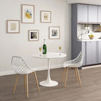 Jamesdar Kurv 31.5  Mid-Century Modern Cafe Table