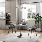Jamesdar Kurv 31.5  Mid-Century Modern Cafe Table