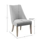 Martha Stewart Winfield Upholstered Dining chair Set of 2