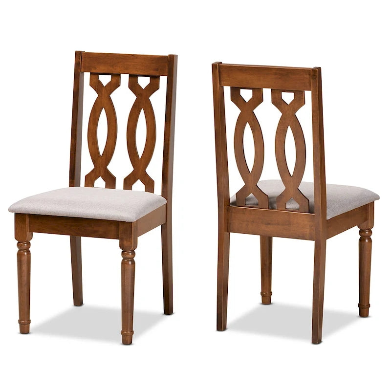 Cherese Modern and Contemporary 2-Piece Dining Chair Set