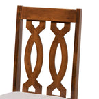 Cherese Modern and Contemporary 2-Piece Dining Chair Set