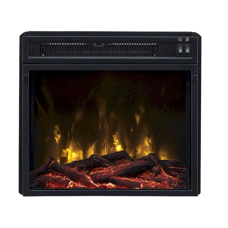 Cottonwood Fireplace TV Stand for TVs up to 55 , Ashland Pine - 47.5 inches in width