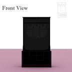Coat Rack Hall Tree Shoe Bench Accent Furniture Entryway Living Room