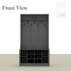 Coat Rack Hall Tree Shoe Bench Accent Furniture Entryway Living Room
