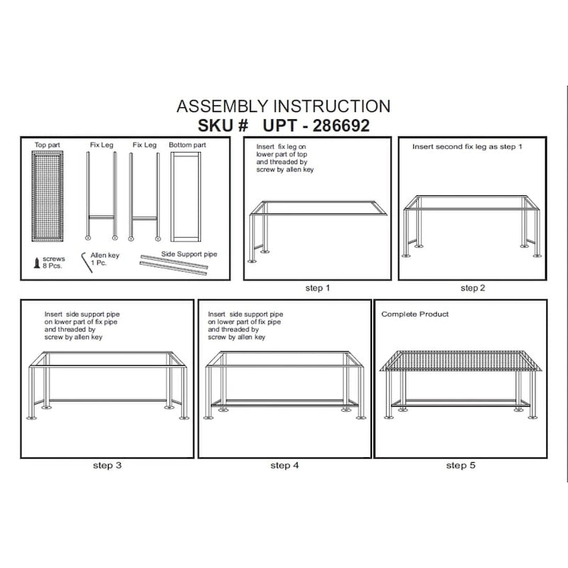 Aurelia 48 Inch Console Sofa Table, Artisanal Hammered Antique Bronze Tray Top, Industrial Black Iron Frame