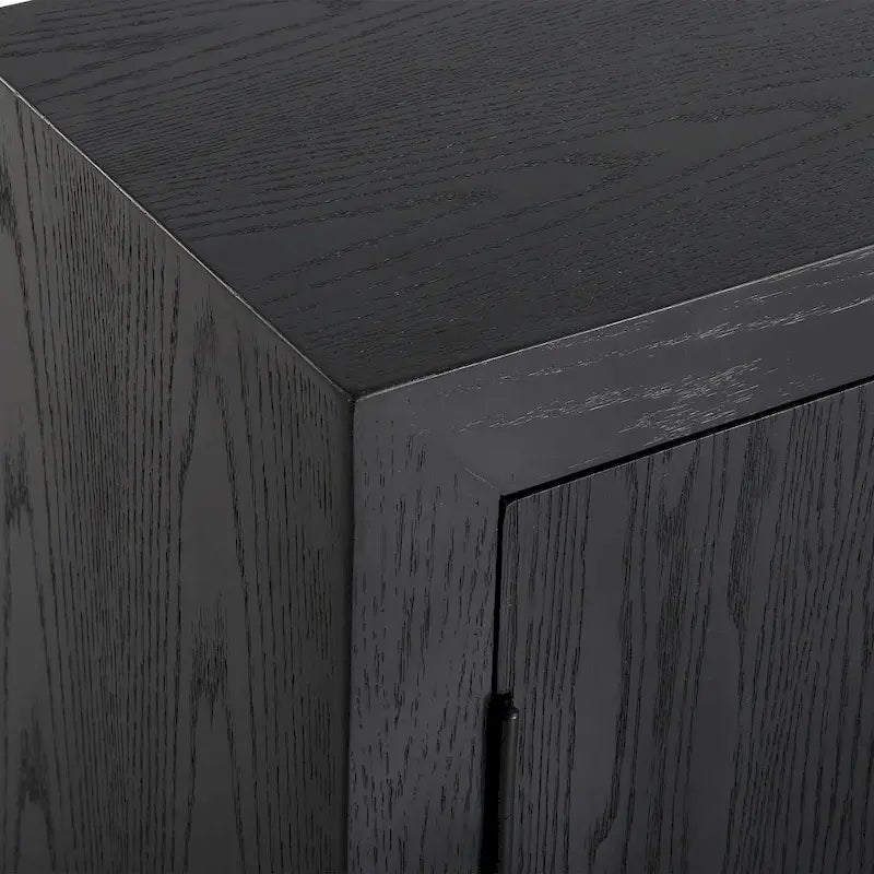 Uttermost Front Range Dark Oak 2 Door Cabinet - 40.25 W X 32.5 H X 11.625 D (in)