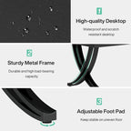 6.5FT Conference Table for 6-8 People , 78 inch Long Rectangular Seminar Table