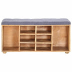vidaXL Hall Bench 39.4 x13.8 x18.5  Solid Mango Wood