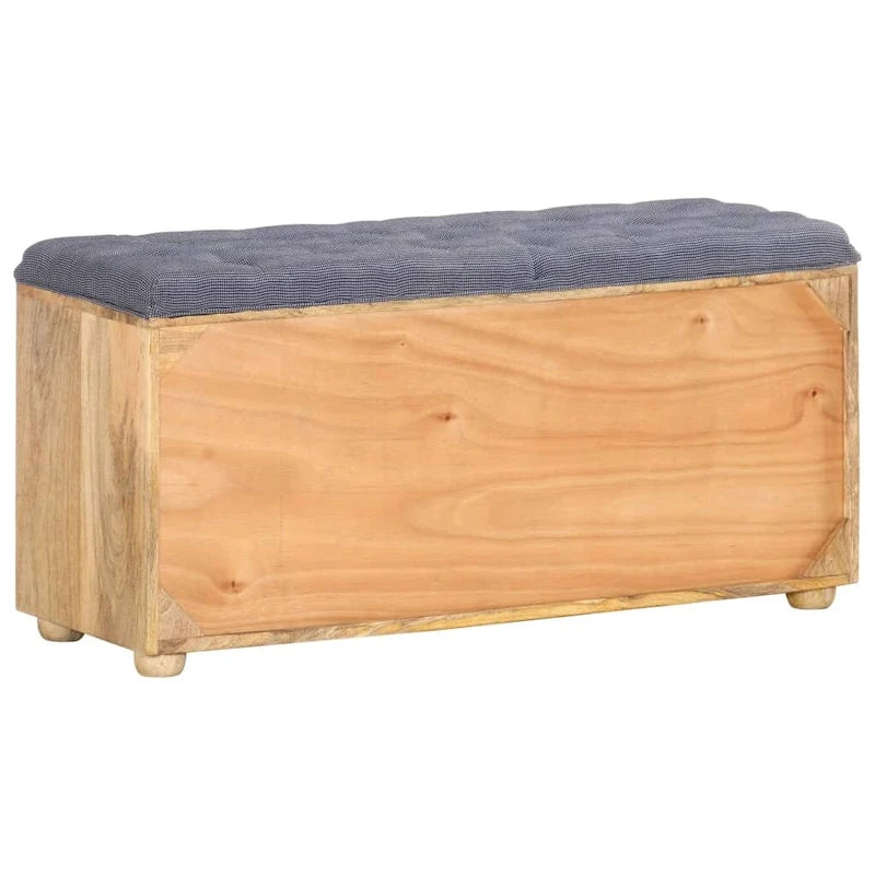 vidaXL Hall Bench 39.4 x13.8 x18.5  Solid Mango Wood