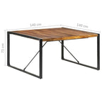 vidaXL Dining Table Kitchen Table Home Dining Room Breakfast Dinner Table