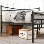 VECELO Metal Platform Bed Frame with Headboard Twin/Full/Queen Beds
