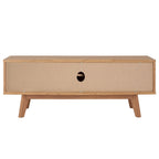 SAFAVIEH Teela Walnut 59-inch Storage Media TV Stand - 59  W x 15  L x 19  H - 59Wx15Dx19H