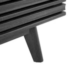 SAFAVIEH Teela Walnut 59-inch Storage Media TV Stand - 59  W x 15  L x 19  H - 59Wx15Dx19H