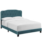 Copper Grove Ploce Queen Upholstered Velvet Bed