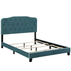Copper Grove Ploce Queen Upholstered Velvet Bed