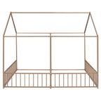 Merax Metal Twin Size House Platform Beds