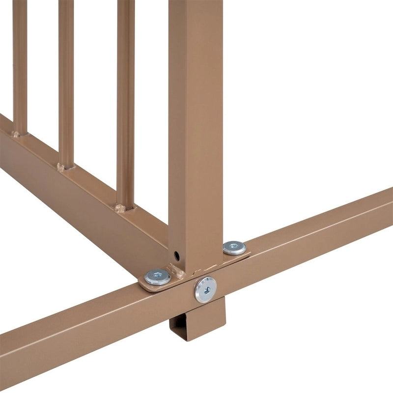 Merax Metal Twin Size House Platform Beds