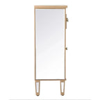 2-Door Mirrored Accent Cabinet