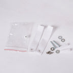 Three Drawer Storage Cabinet Dresser Bedside Table Chest Solid Wood Feet and Handles