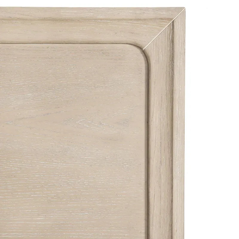 Furniture of America Drayden Transitional Oak Solid Wood 3-Piece Bed and 2 Nightstand Bedroom Set